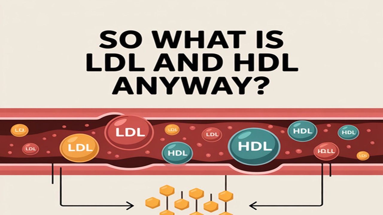 LDLs, HDLs What the ….? Cholesterol – read on for the evidence-based story…
